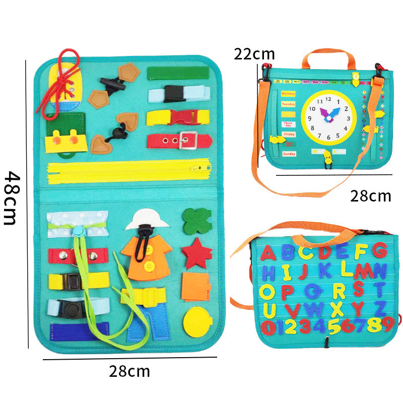 Busy Book for Kids – Sensory Learning & Educational Toy
