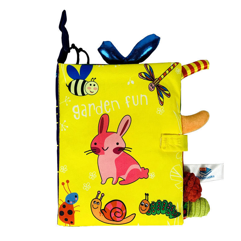 Baby Cloth Book – 3D Washable Soft Book for Toddlers, Tear-Resistant Learning Toy