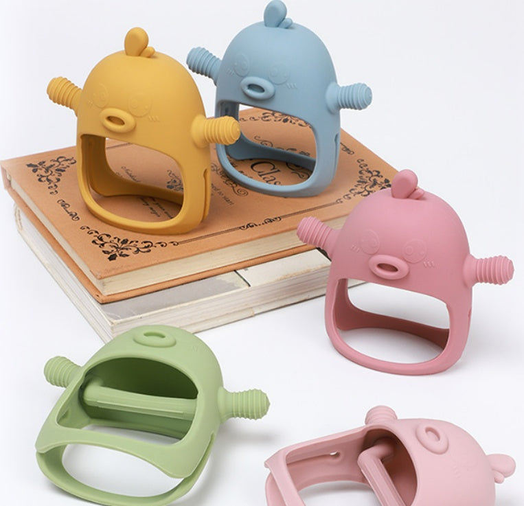 Baby Silicone Teether – Soothing Teething Toy for Infants