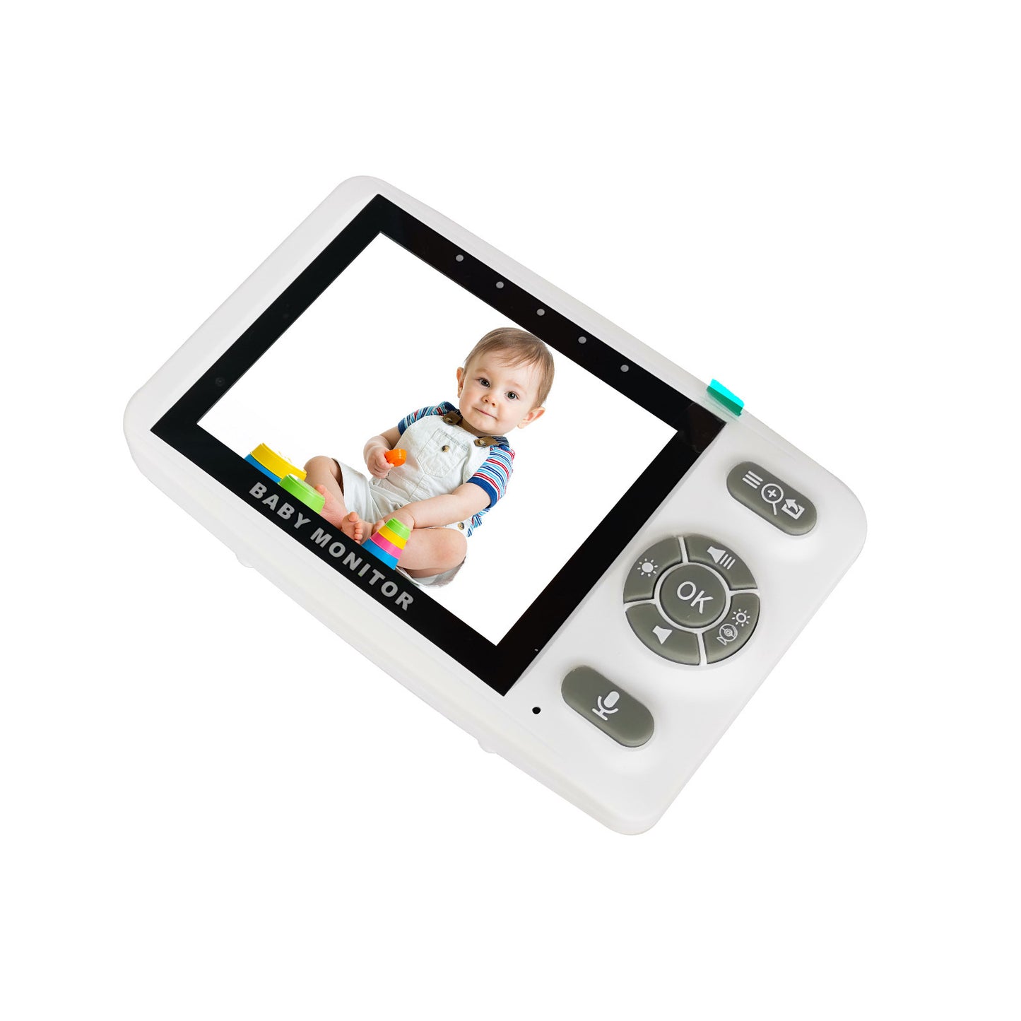 Wireless Baby Monitor – 3.5 Inch Screen with Night Vision & Two-Way Audio