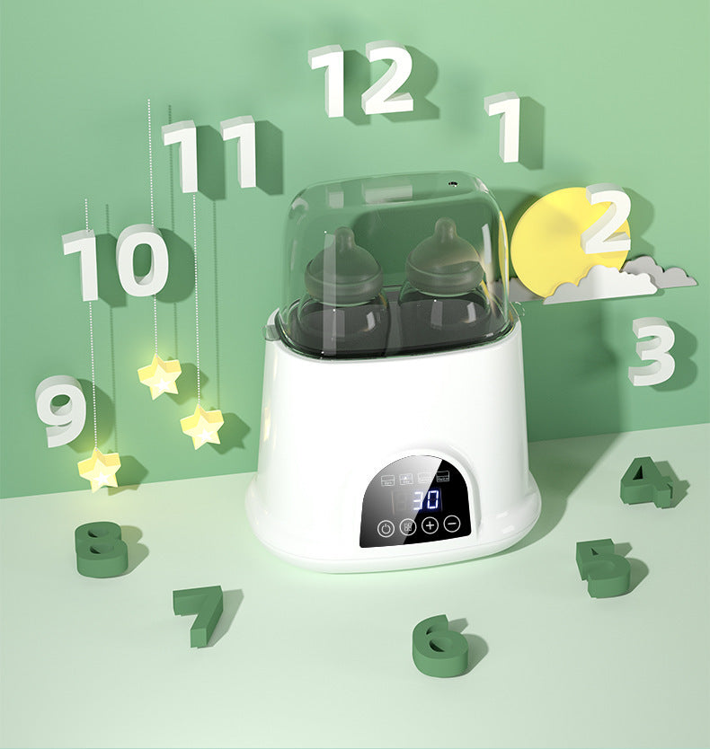 Baby Bottle Warmer – 6-in-1 Heating, Sterilizer & Thawing