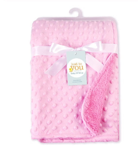 Baby Blanket Swaddle – Soft Polar Dot Newborn Wrap