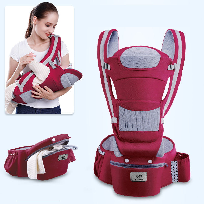 Ergonomic Baby Carrier 3-in-1 Hipseat – For Infants & Toddlers