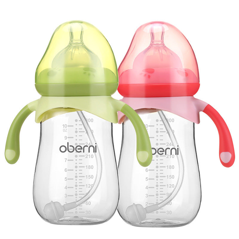 Anti-Colic Baby Bottle – Wide Neck & Anti-Fall Design