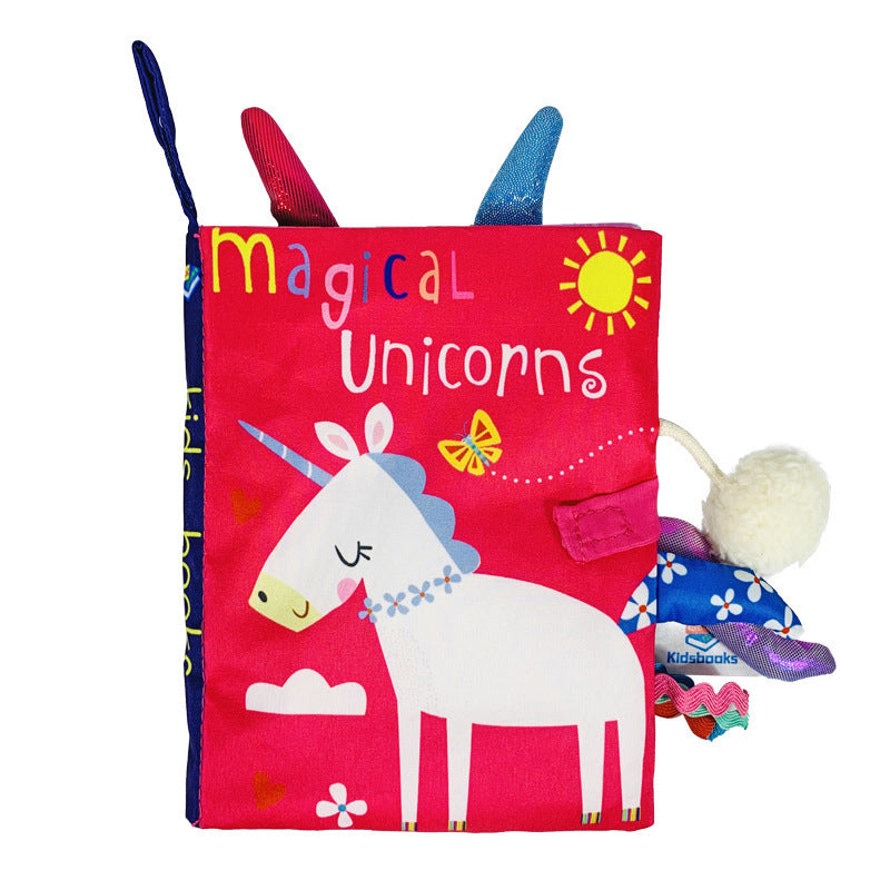 Baby Cloth Book – 3D Washable Soft Book for Toddlers, Tear-Resistant Learning Toy