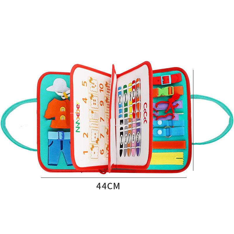 Busy Book for Kids – Sensory Learning & Educational Toy
