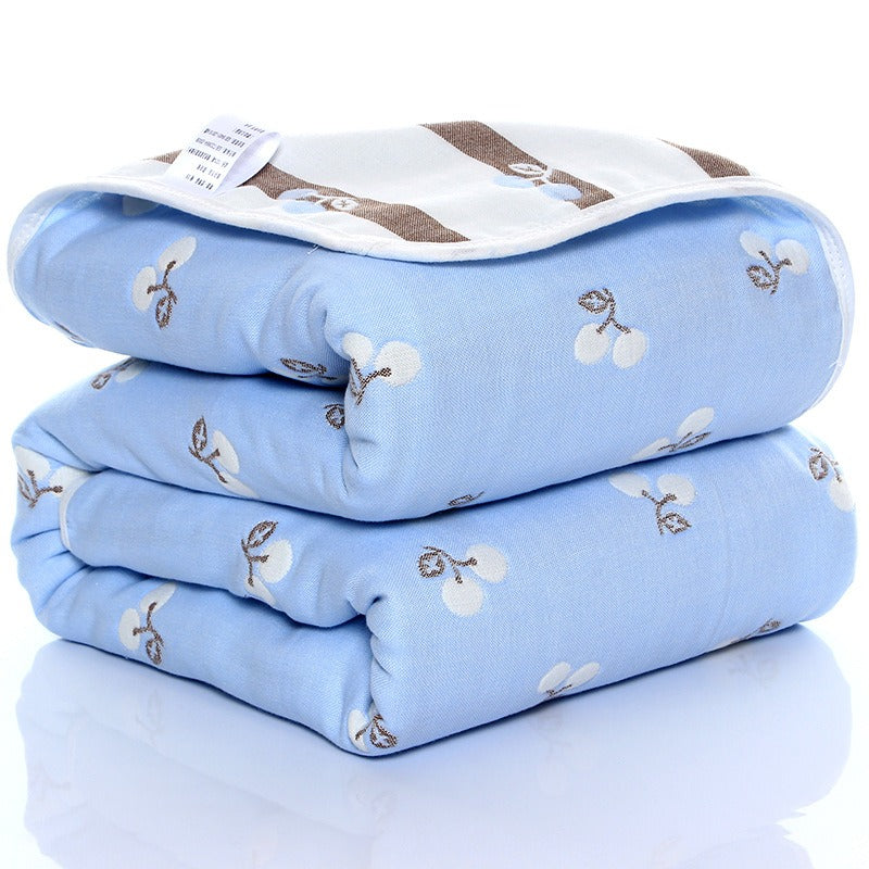 Baby Gauze Towel – 6-Layer Soft Cotton Washcloth for Kids
