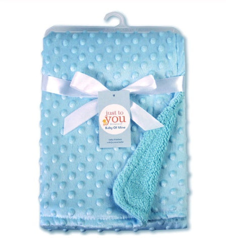 Baby Blanket Swaddle – Soft Polar Dot Newborn Wrap