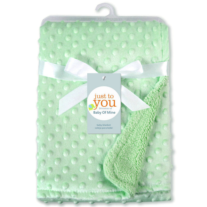 Baby Blanket Swaddle – Soft Polar Dot Newborn Wrap