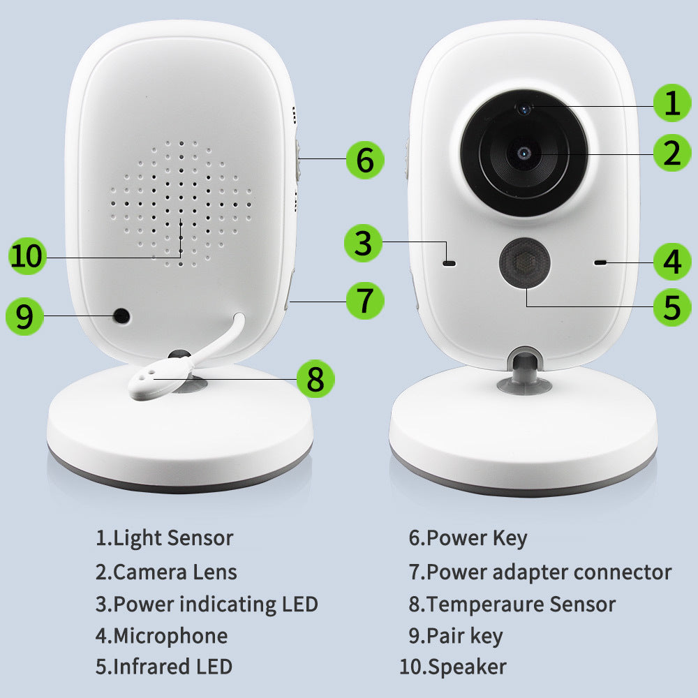 Baby Monitor 3.2” – Digital Video & Intercom