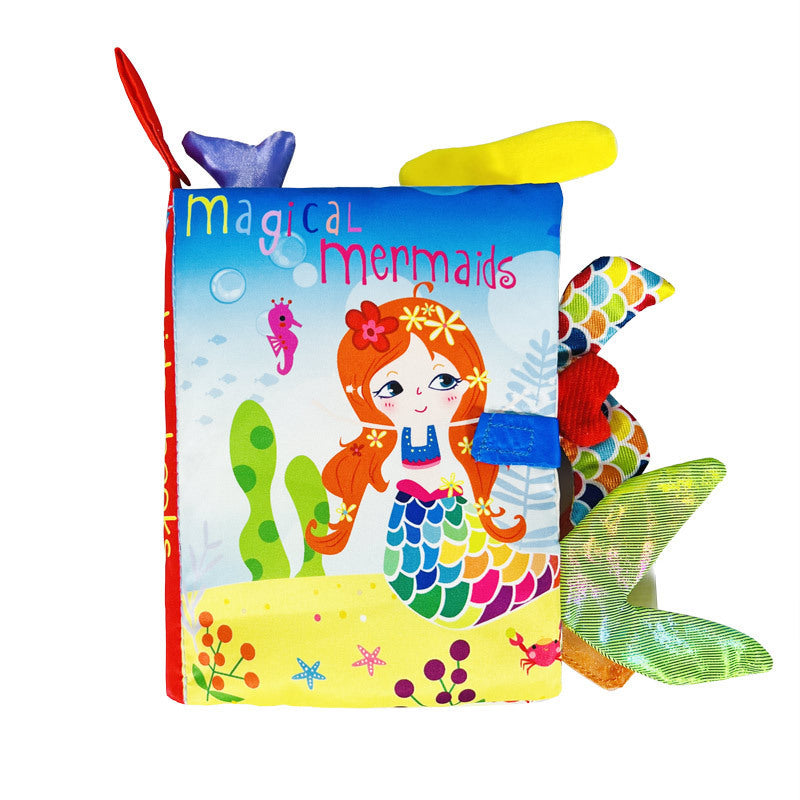 Baby Cloth Book – 3D Washable Soft Book for Toddlers, Tear-Resistant Learning Toy