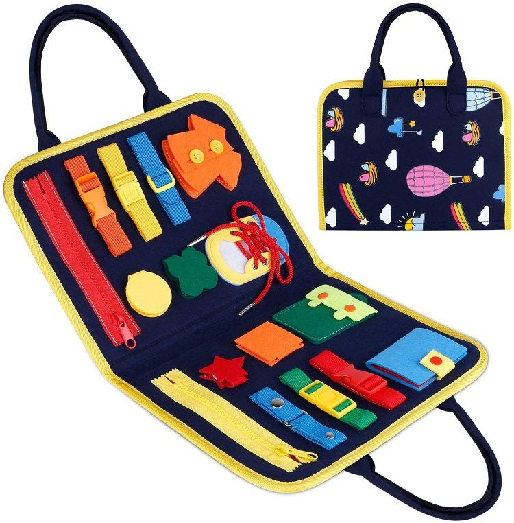 Busy Book for Kids – Sensory Learning & Educational Toy