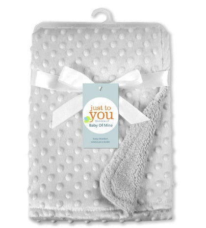 Baby Blanket Swaddle – Soft Polar Dot Newborn Wrap