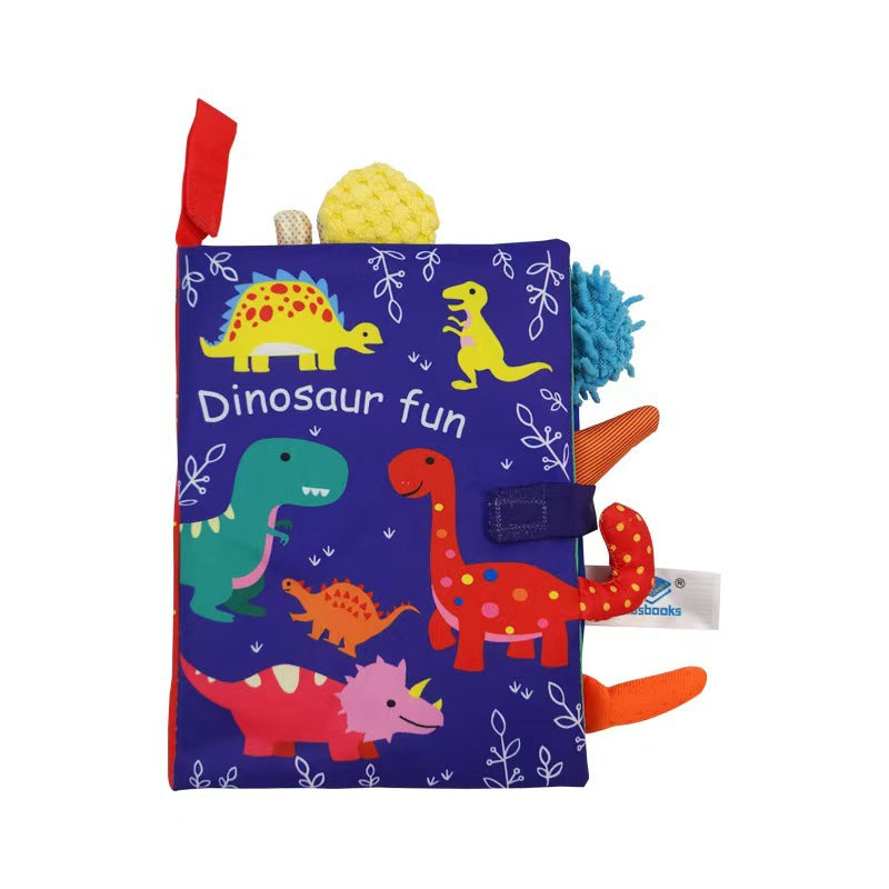 Baby Cloth Book – 3D Washable Soft Book for Toddlers, Tear-Resistant Learning Toy