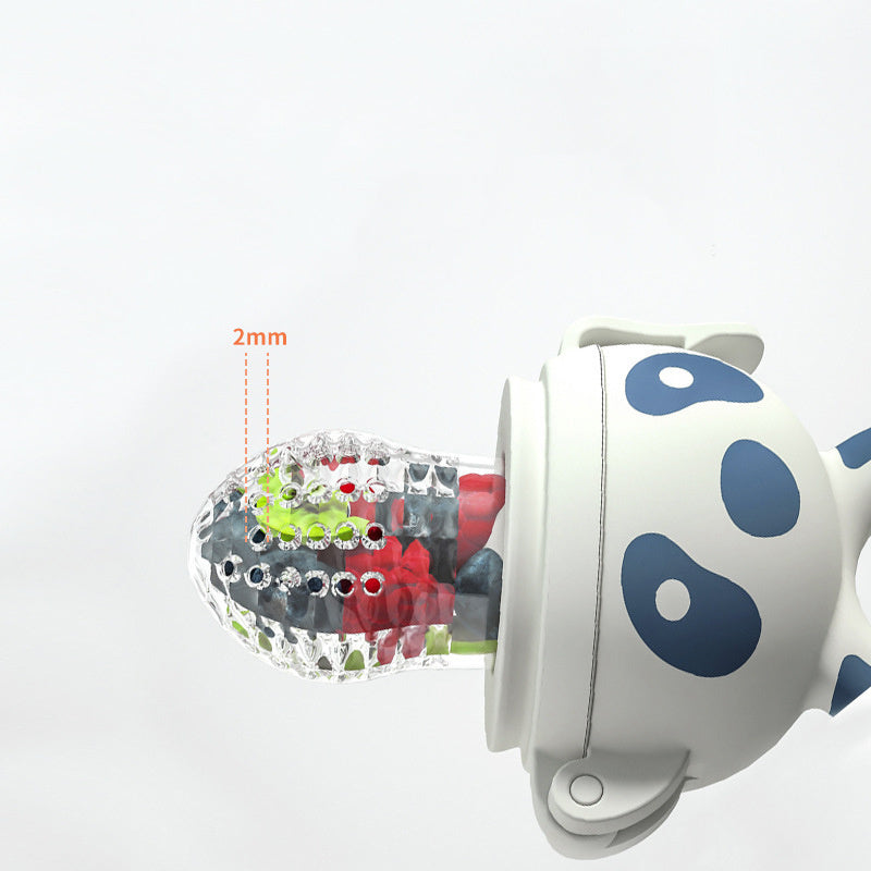 Baby Food Feeder Pacifier – Dual-Purpose Teething & Feeding Feeder