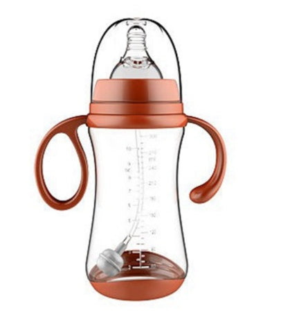 Baby Silicone Feeding Bottle with Handles – Anti-Colic
