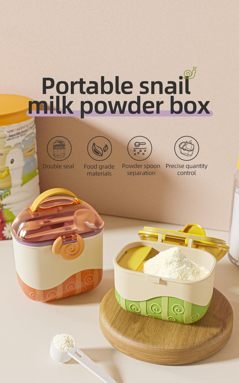 Baby Milk Powder Box – Portable Sealed Snack Container