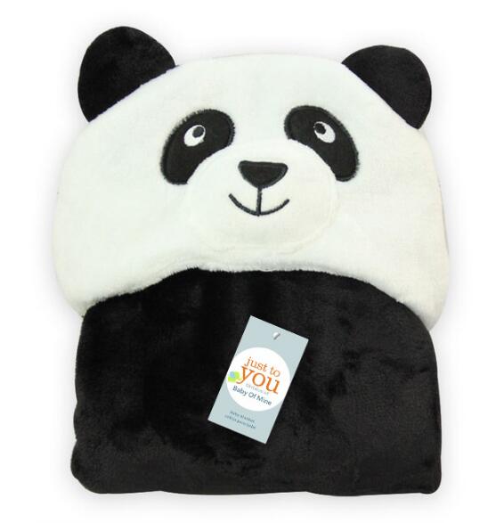 Baby Hooded Bathrobe – Soft Cartoon Animal Infant Towel Robe