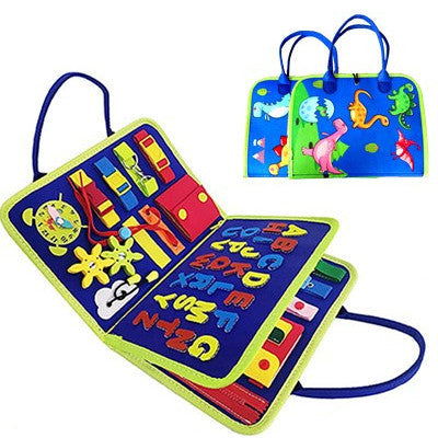 Busy Book for Kids – Sensory Learning & Educational Toy