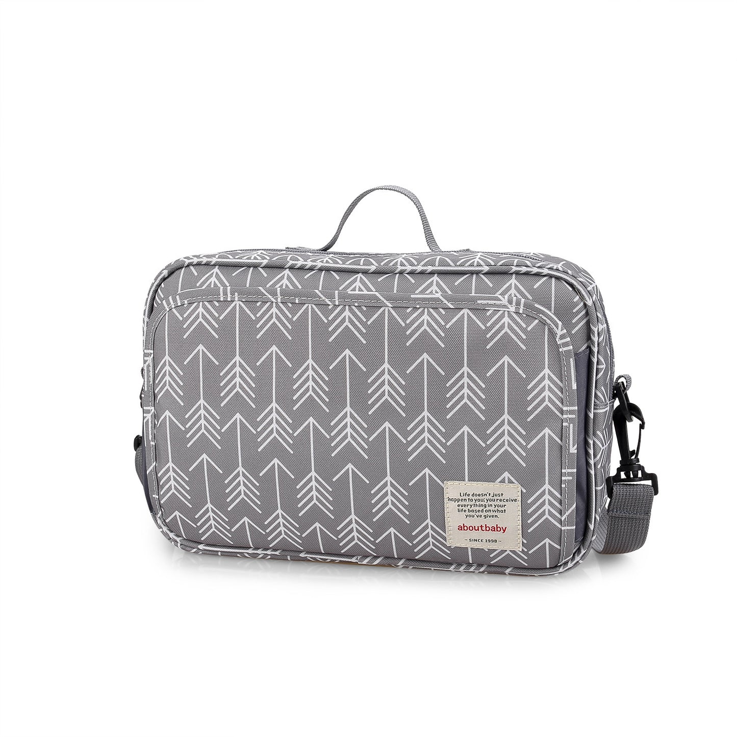 Waterproof Diaper Bag – Polyester Sling Bag for Mom & Baby