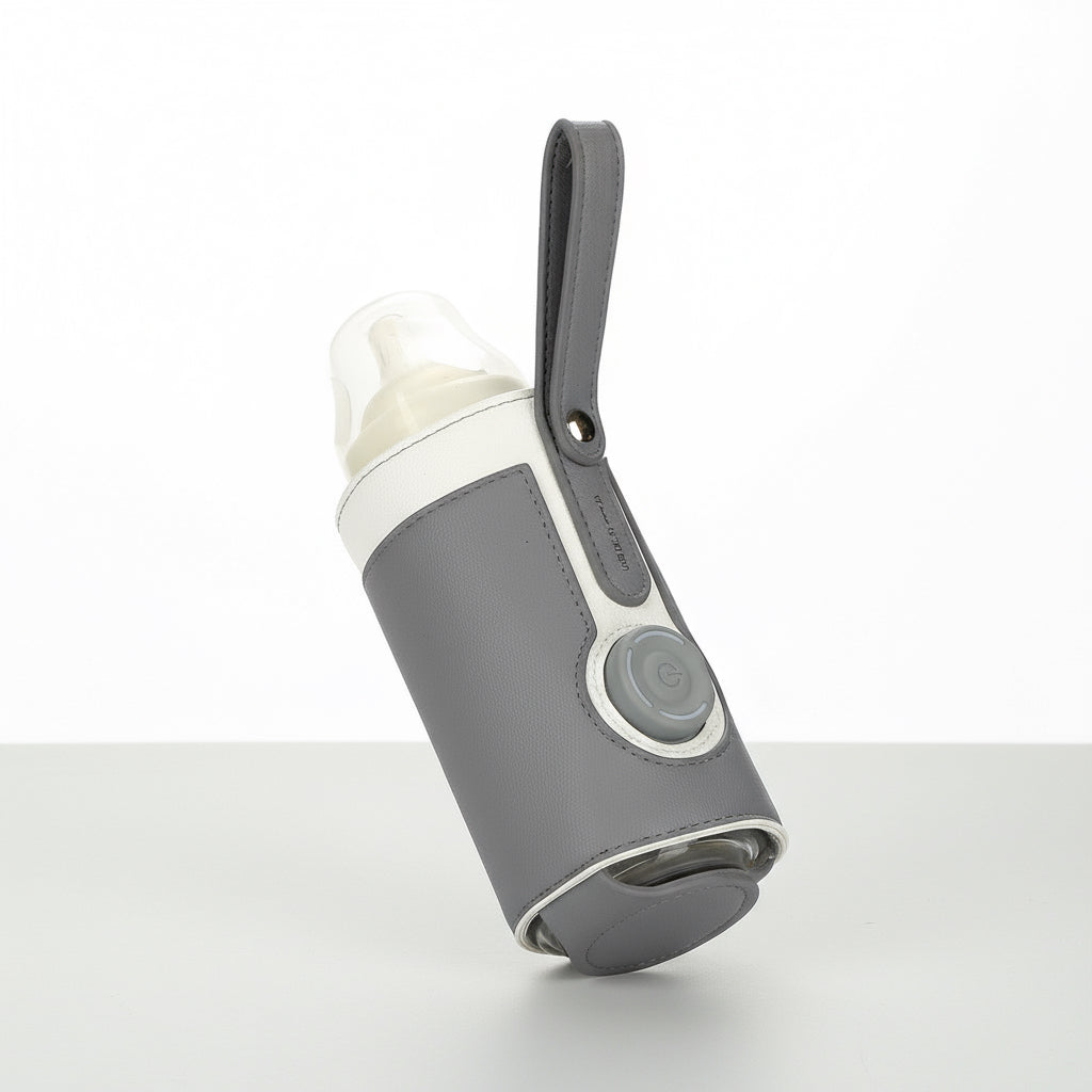 Portable Baby Bottle Warmer – Adjustable Heating Milk Bag for Travel & Car Use