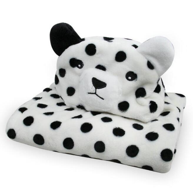 Baby Hooded Bathrobe – Soft Cartoon Animal Infant Towel Robe
