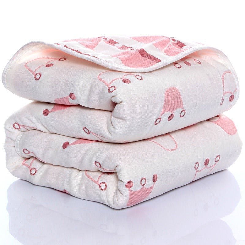 Baby Gauze Towel – 6-Layer Soft Cotton Washcloth for Kids