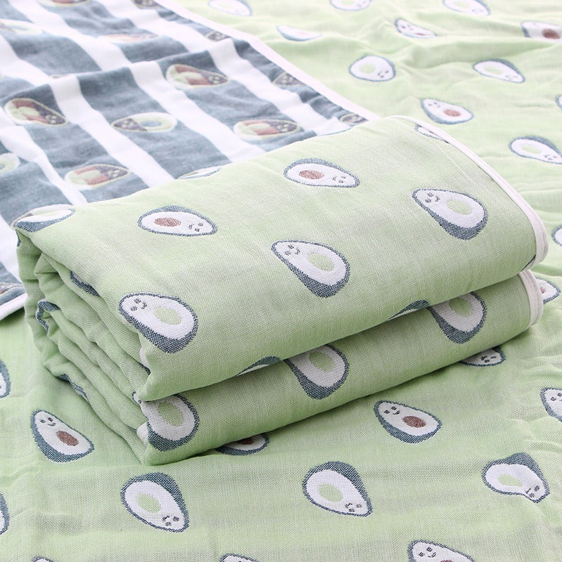 Baby Gauze Towel – 6-Layer Soft Cotton Washcloth for Kids