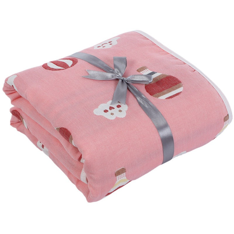 Baby Gauze Towel – 6-Layer Soft Cotton Washcloth for Kids