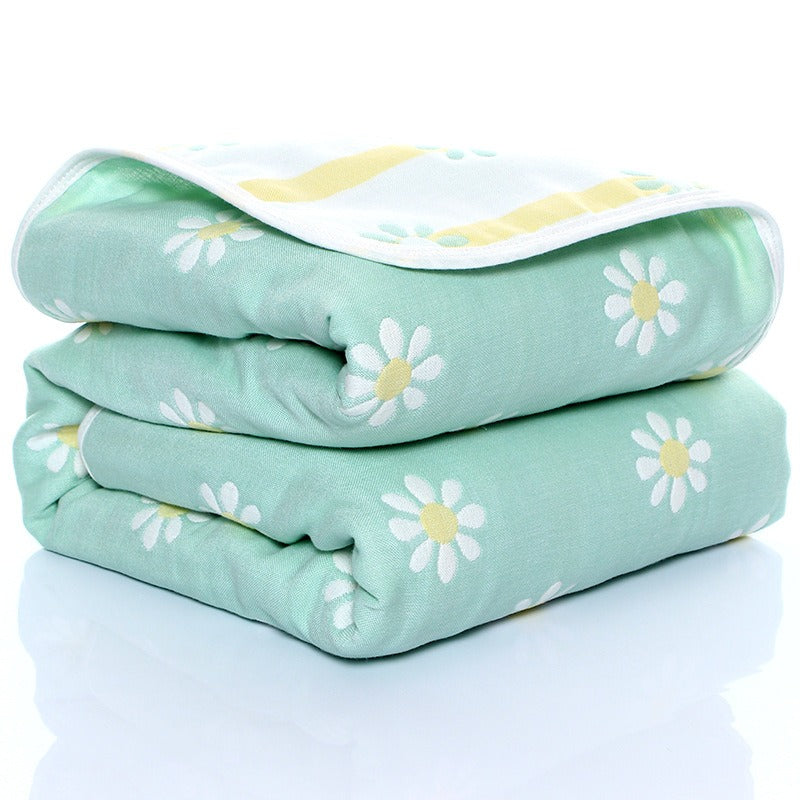 Baby Gauze Towel – 6-Layer Soft Cotton Washcloth for Kids