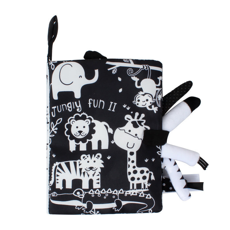 Baby Cloth Book – 3D Washable Soft Book for Toddlers, Tear-Resistant Learning Toy