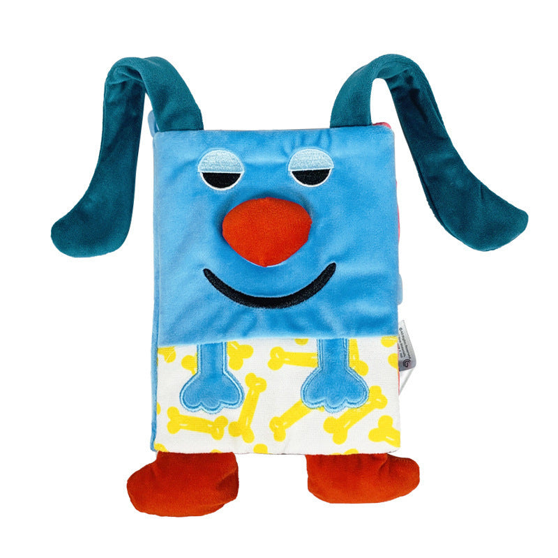 Baby Cloth Book – 3D Washable Soft Book for Toddlers, Tear-Resistant Learning Toy
