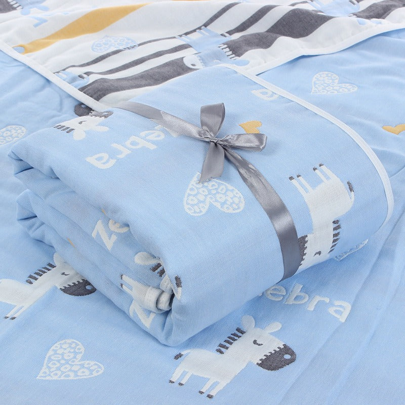 Baby Gauze Towel – 6-Layer Soft Cotton Washcloth for Kids