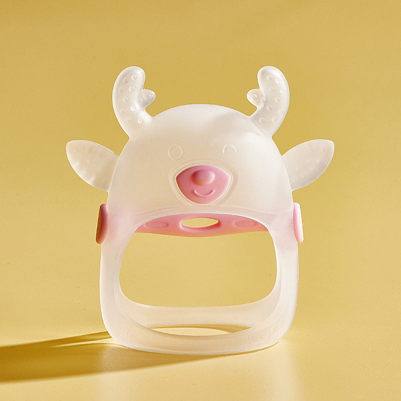 Baby Silicone Teether – Deer Glove Hand Teething Toy