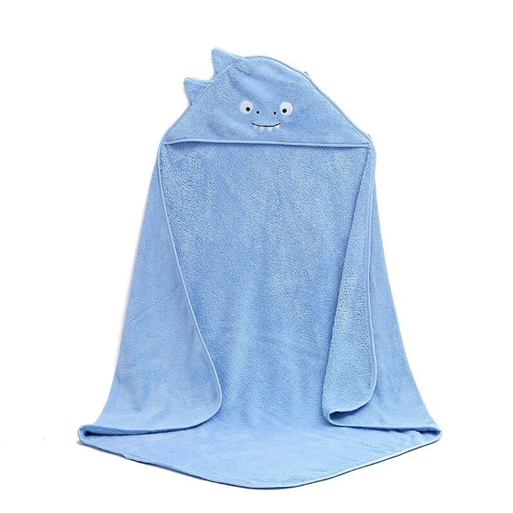 Baby Hooded Bath Towel – Soft Poncho Fleece Infant Towel Blanket