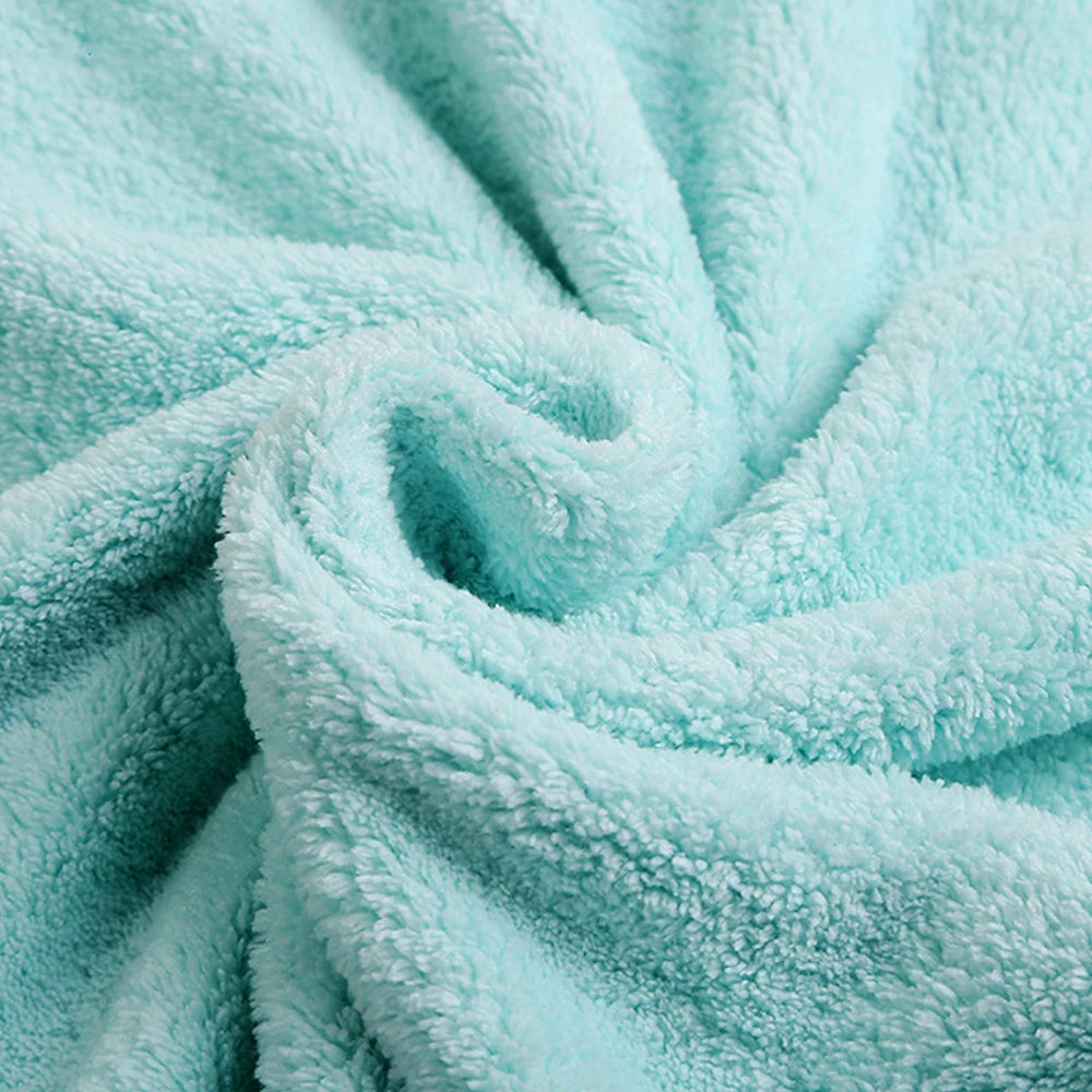Baby Hooded Bath Towel – Soft Poncho Fleece Infant Towel Blanket