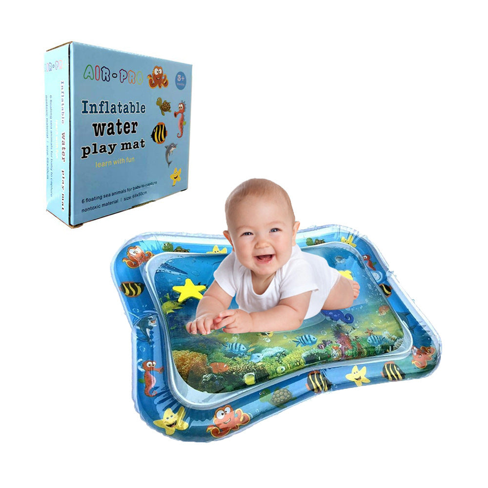 Baby Inflatable Water Play Mat – Tummy Time Toy