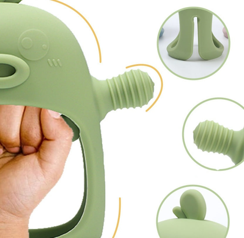 Baby Silicone Teether – Soothing Teething Toy for Infants