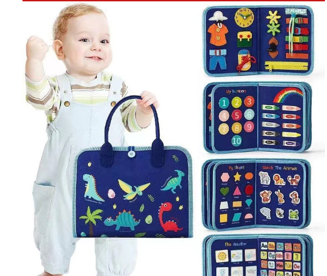 Busy Book for Kids – Sensory Learning & Educational Toy