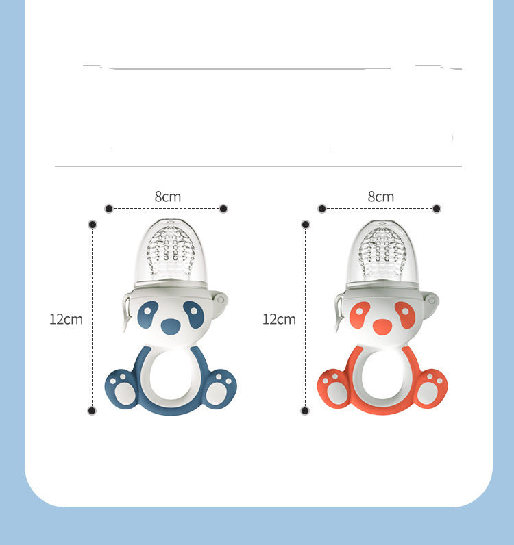Baby Food Feeder Pacifier – Dual-Purpose Teething & Feeding Feeder