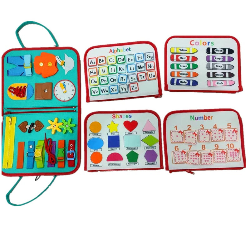 Busy Book for Kids – Sensory Learning & Educational Toy