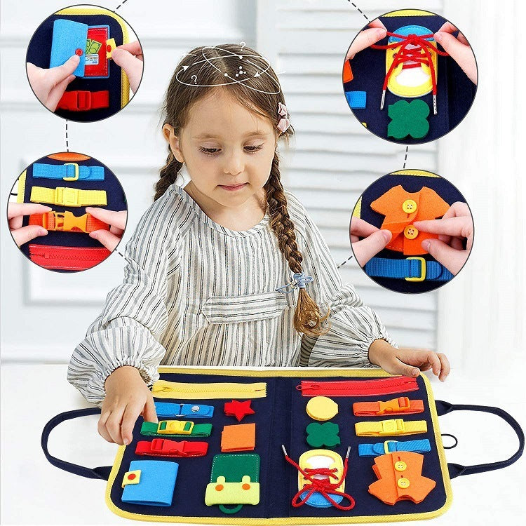 Busy Book for Kids – Sensory Learning & Educational Toy
