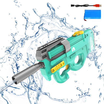 P90 Electric Water Gun – Large Capacity Outdoor Summer Toy for Kids & Adults