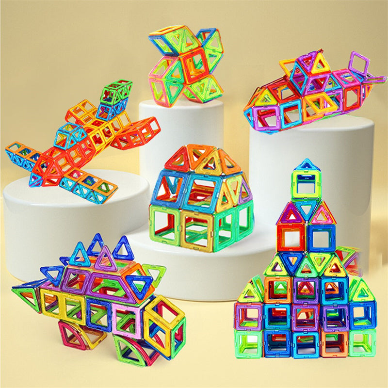 Magnetic Building Blocks – DIY Construction Set for Kids Creative Designer Toys