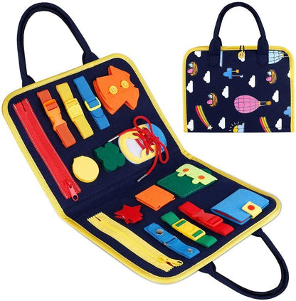 Busy Book for Kids – Sensory Learning & Educational Toy