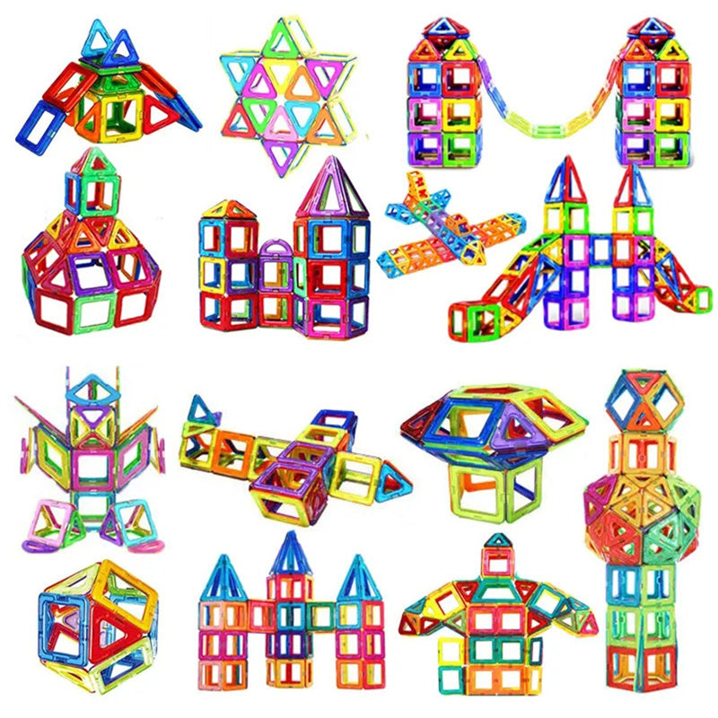 Magnetic Building Blocks – DIY Construction Set for Kids Creative Designer Toys