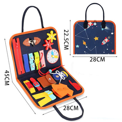 Busy Book for Kids – Sensory Learning & Educational Toy