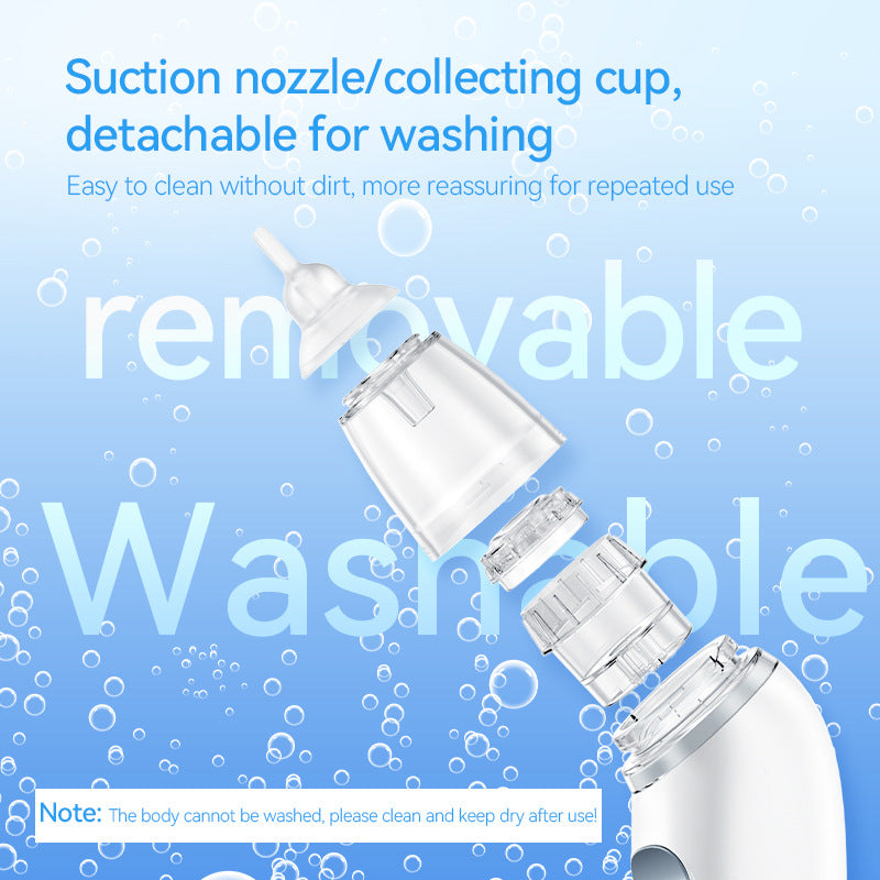 Electric Nasal Aspirator – Baby and Infant Nose Cleaner for Congestion Relief