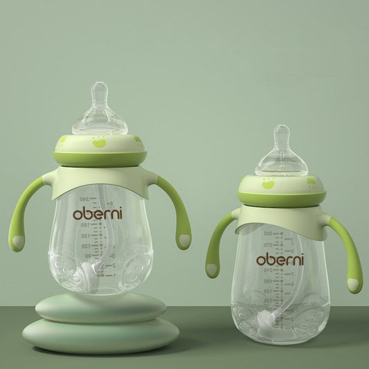 Anti-Colic Baby Bottle – Wide Neck & Anti-Fall Design