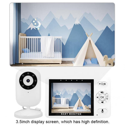 Wireless Baby Monitor – 3.5 Inch Screen with Night Vision & Two-Way Audio